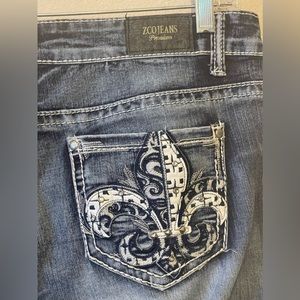 ZCO Junior Jean Capris SZ 13